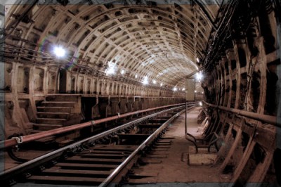 Вид на платформу ПТО из тоннеля