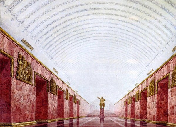 Vosstaniya.jpg (215.55 КБ) 21207 просмотров Станция «Площадь Восстания», авторы проекта В.В. Ганкевич, Б.Н. Журавлев
