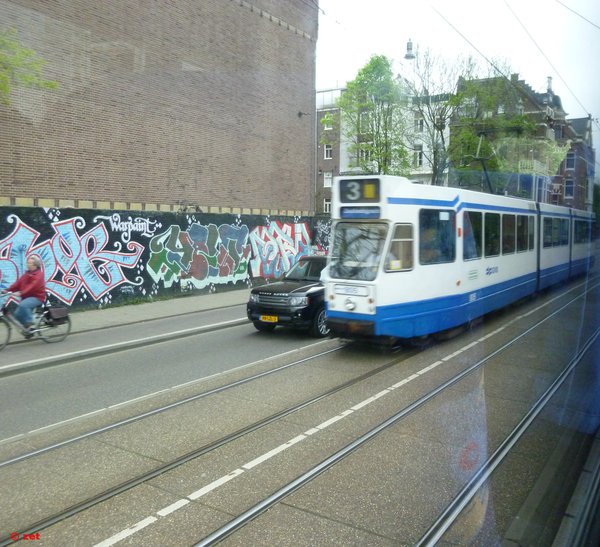 Амстердам. Трамвай.