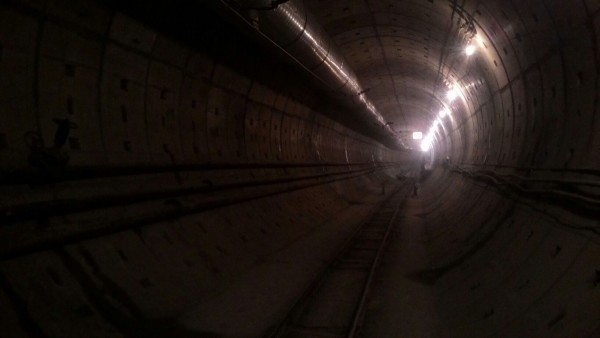 Подходной тоннель.