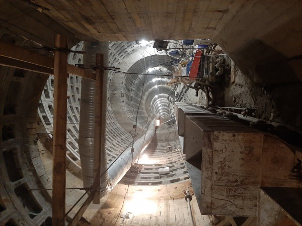 Камера съездов III из соеденительного тоннеля с ГКС IV