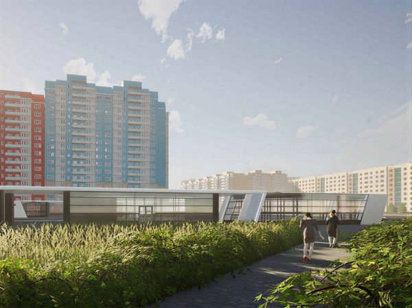 Улица Доблести Входные павильоны.jpg